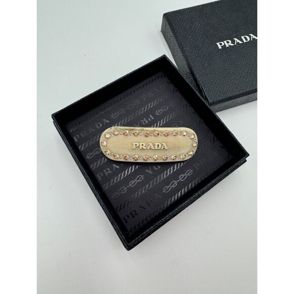 Prada Plex Hair Clip - Picture 2 of 8
